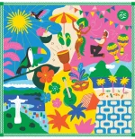 Rio de janeiro plaj pareo %100 pamuk hafif ve nefes alabilir