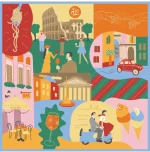 Rome plaj pareo %100 pamuk hafif ve nefes alabilir